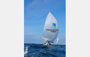 Gabriel sur le podium du Trophée National des Lycées Maritimes !
