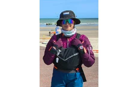 Championnat de France d'Open Skiff à Martigues : Coraline D'Halluin au plus près du podium minime !