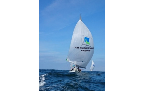 Gabriel sur le podium du Trophée National des Lycées Maritimes !