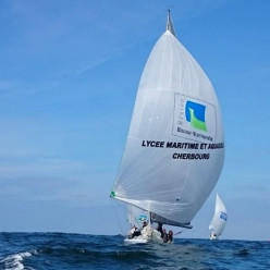 Gabriel sur le podium du Trophée National des Lycées Maritimes !